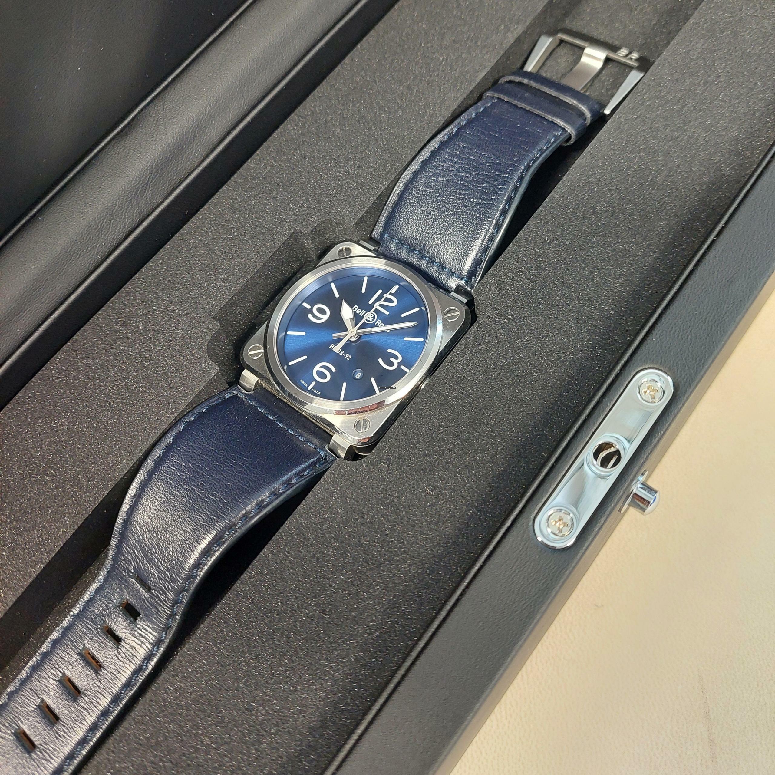 Thumbnail von Bell & Ross BR 03-92 Steel Blue Full Set