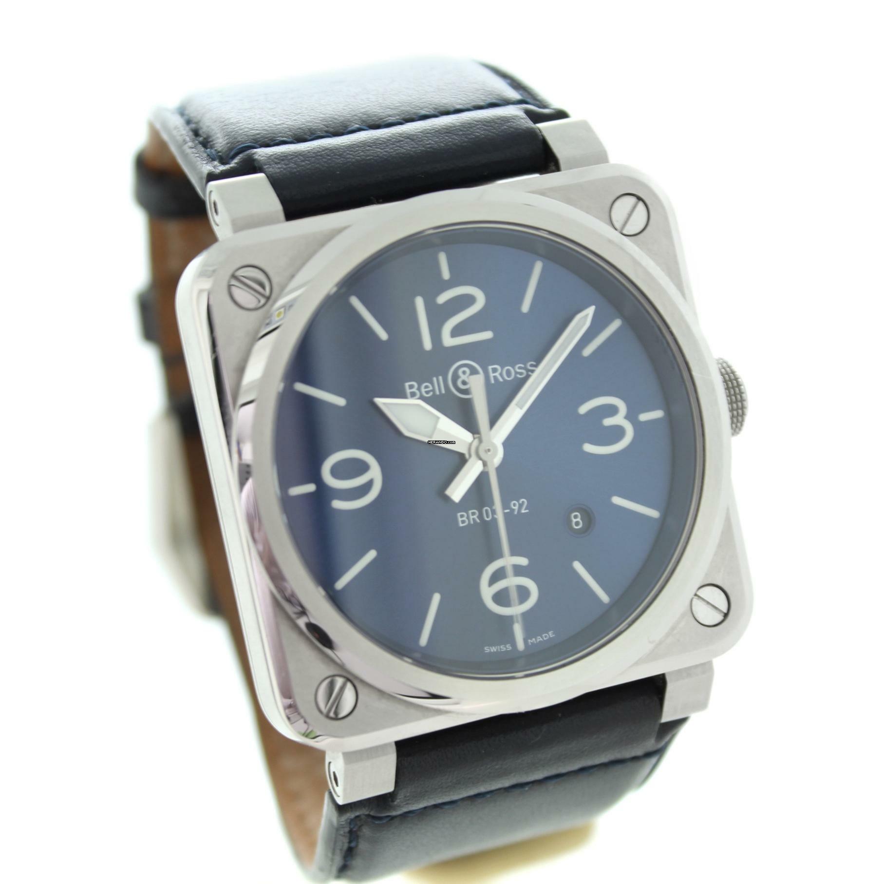 Thumbnail von Bell & Ross BR 03-92 Steel Blue Full Set