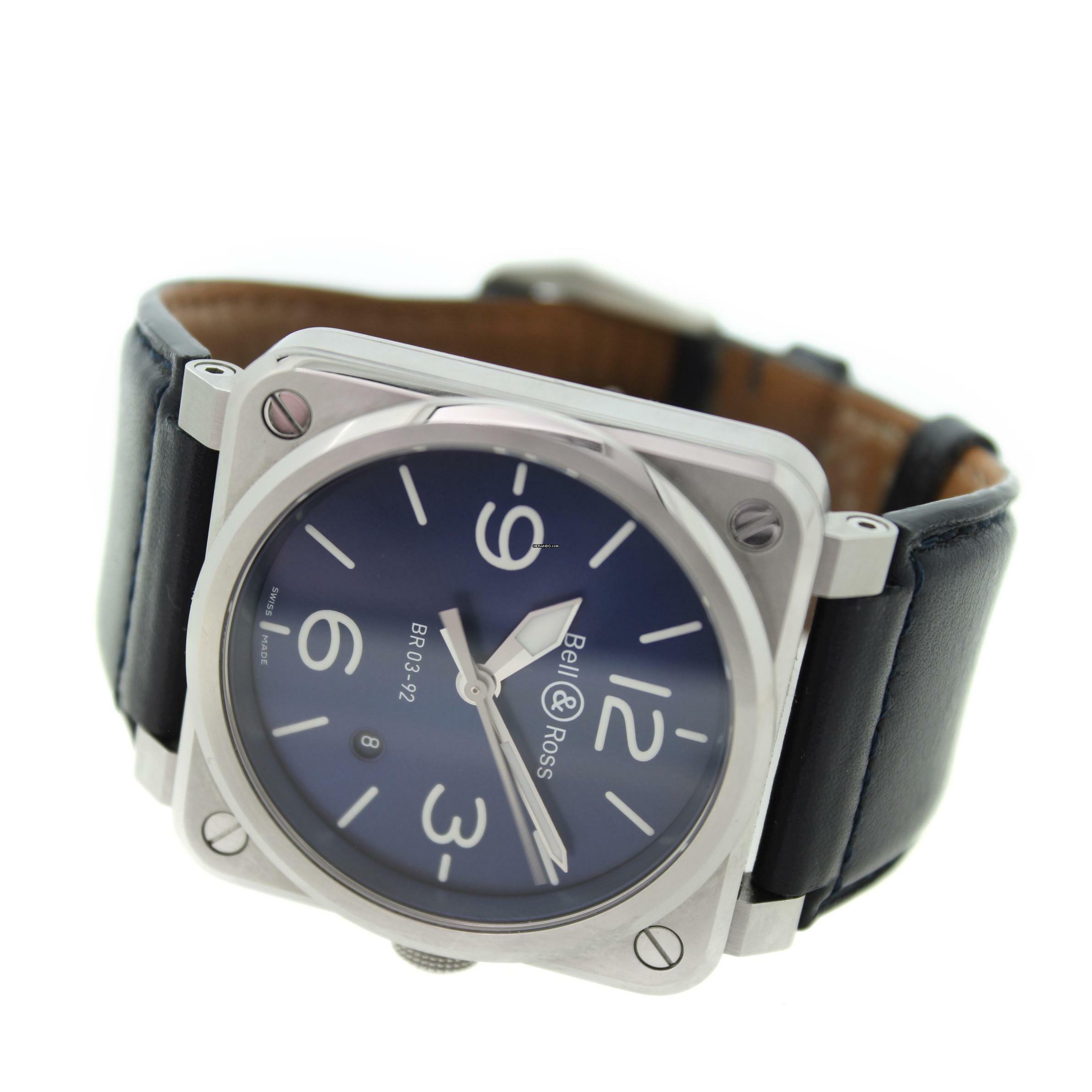 Thumbnail von Bell & Ross BR 03-92 Steel Blue Full Set