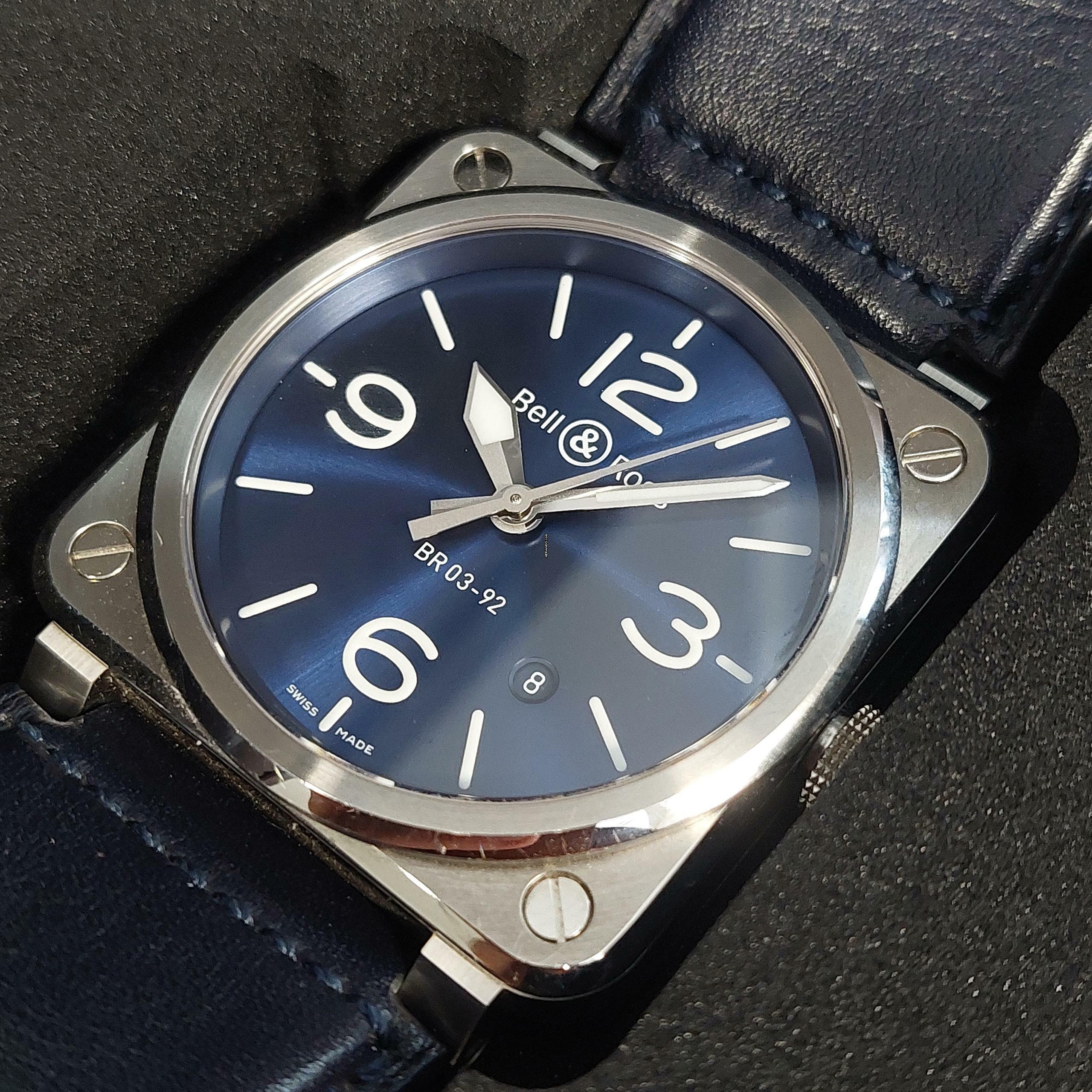 Thumbnail von Bell & Ross BR 03-92 Steel Blue Full Set