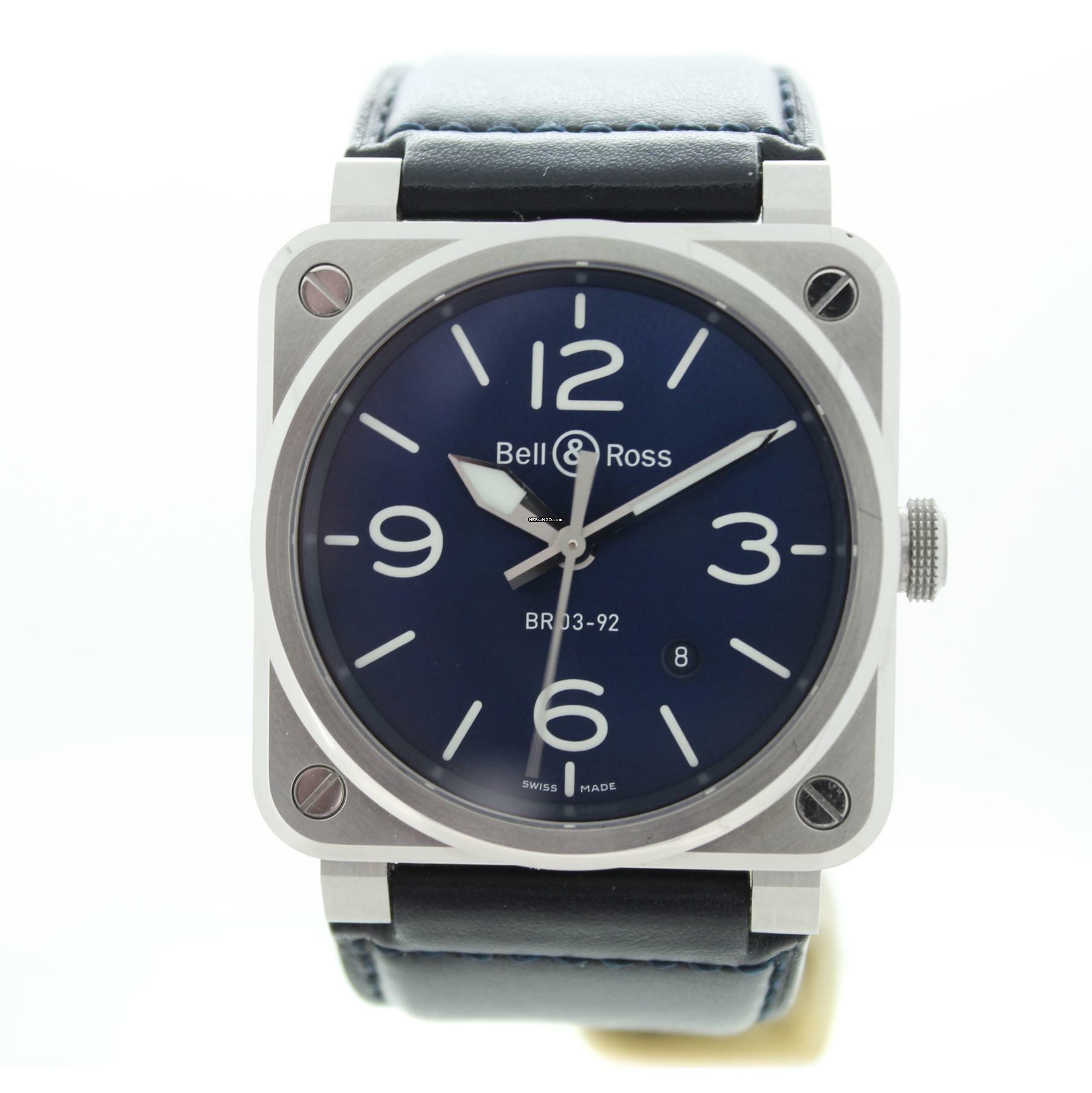 Thumbnail von Bell & Ross BR 03-92 Steel Blue Full Set