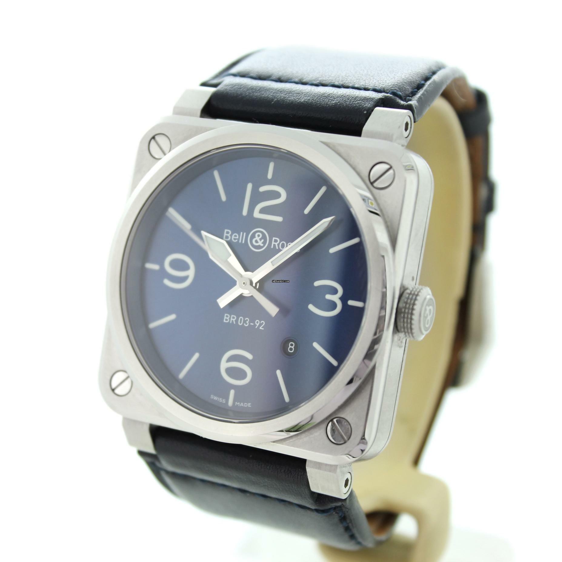 Thumbnail von Bell & Ross BR 03-92 Steel Blue Full Set