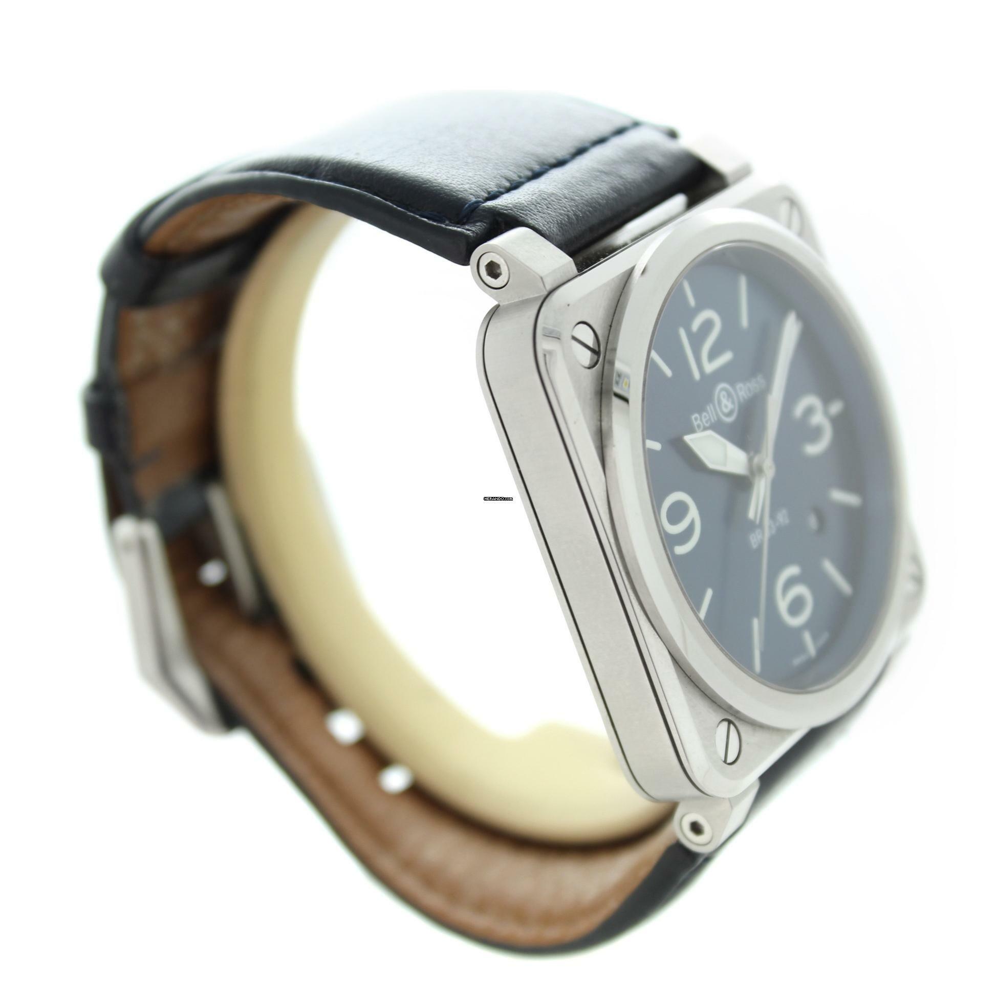 Thumbnail von Bell & Ross BR 03-92 Steel Blue Full Set