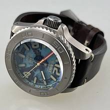 Thumbnail von U-Boat PROFONDO 10000 MT Limited Edition 100 St. Titan Gehäuse 46 mm Titan und Lederarmband Full Set Special - u. limited Edition plus Titanarmband