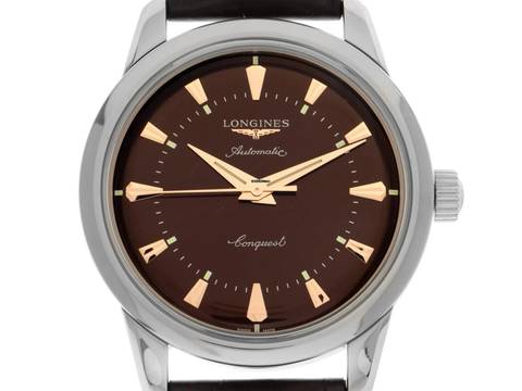  Longines Conquest Heritage Ref.L1.649.4.62.2 2025 Full Set Ungetragen 