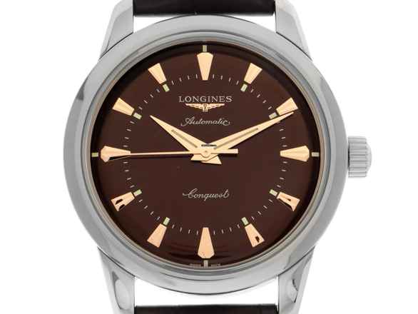  Longines Conquest Heritage Ref.L1.649.4.62.2 2025 Full Set Ungetragen 