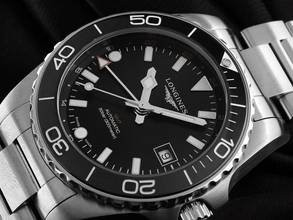 Thumbnail von Longines HydroConquest GMT Ref.L3.790.4.56.6 2025 Full Set Ungetragen