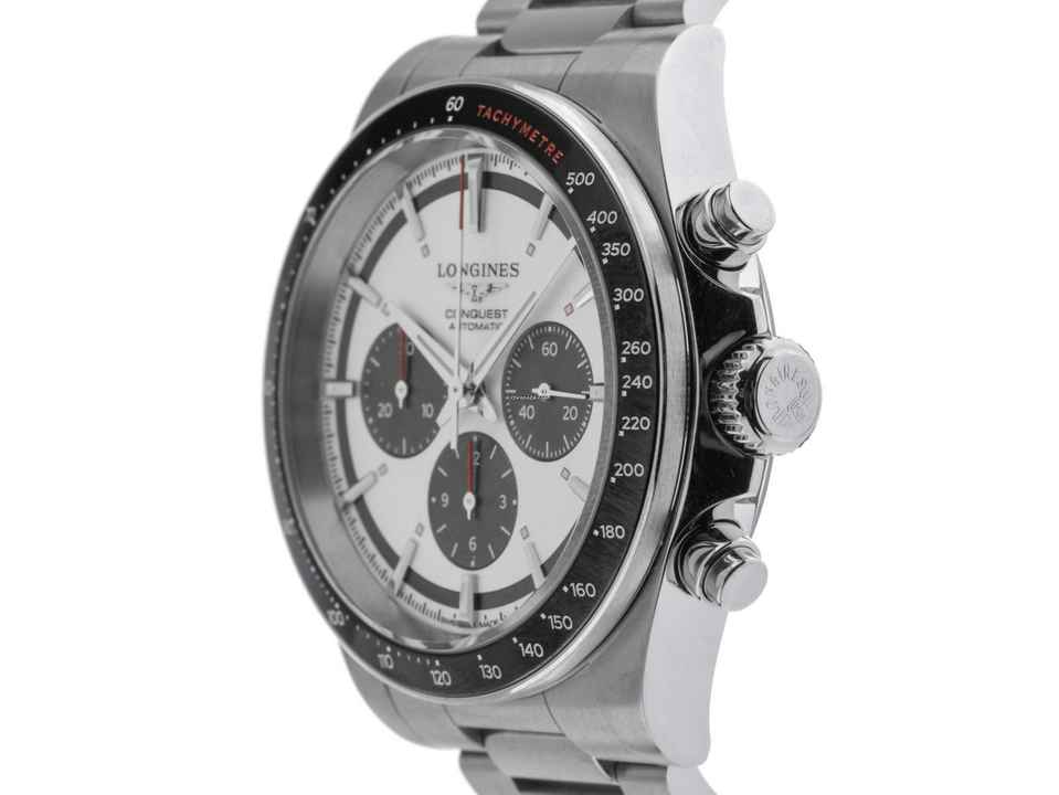  Longines Conquest Chronograph Ref.L3.835.4.72.6 2025 Full Set Ungetragen 