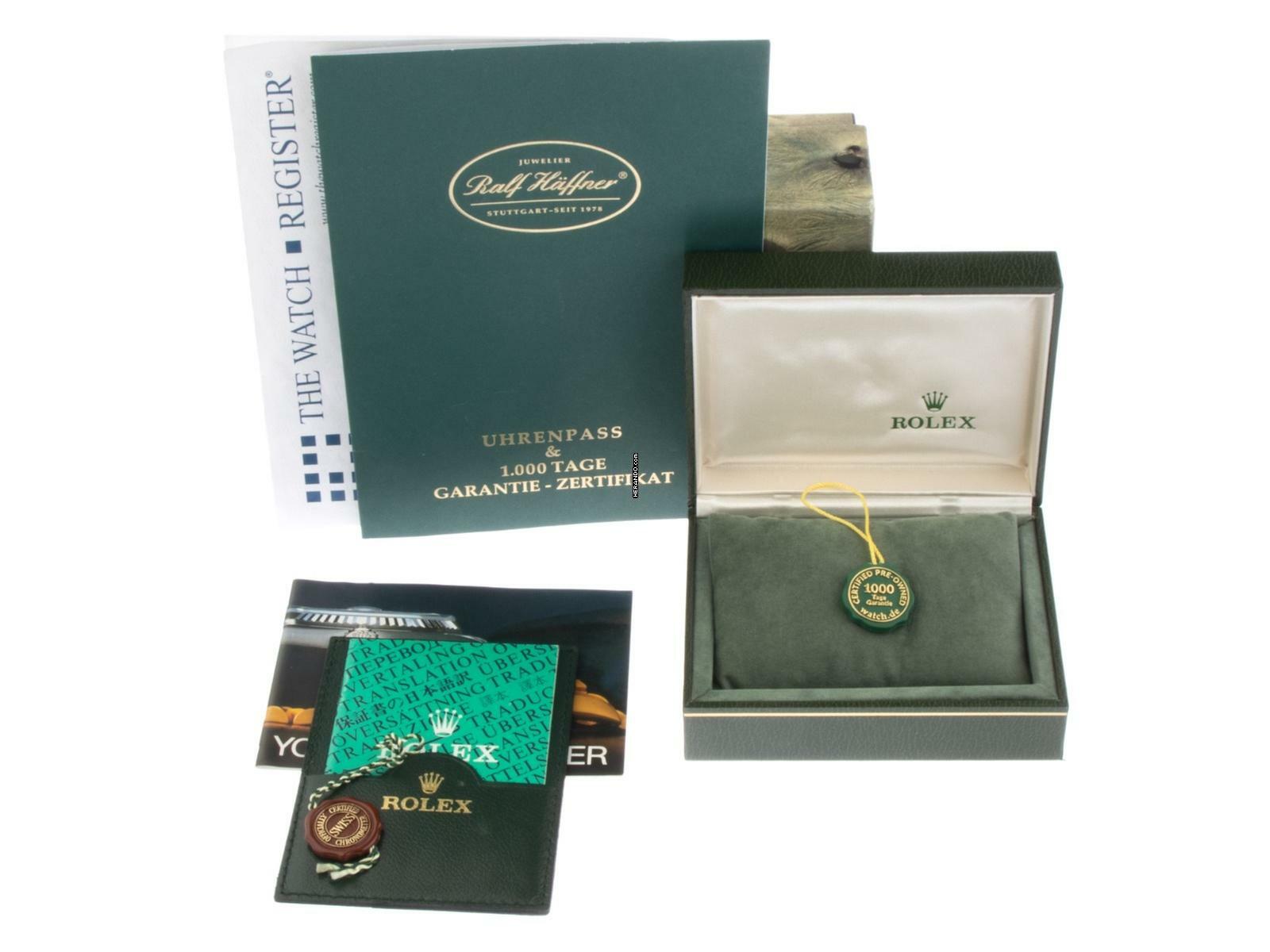  Rolex Air King Oyster Perpetual Air King Ref.5500 1982 Box&Beschreibung sehr gut Vintage 