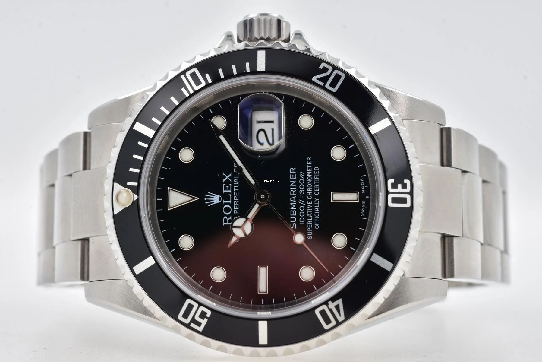  Rolex Submariner Date 16610 LC100 