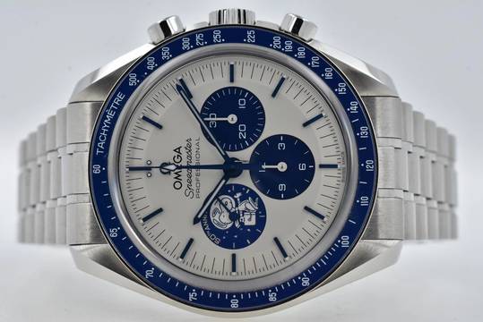  Omega Speedmaster Professional Moonwatch Silver Snoopy Award 50th Anniversary 31032425002001 