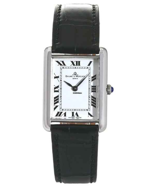  Baume & Mercier Tank 18 ct. Gold Cal. BM775 Ref. 37077 