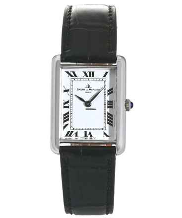  Baume & Mercier Tank 18 ct. Gold Cal. BM775 Ref. 37077 