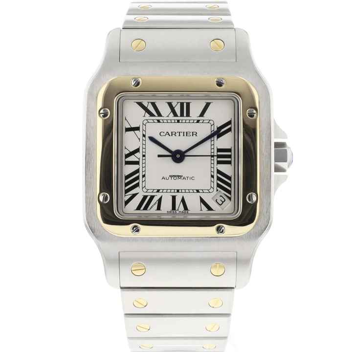  Cartier Santos Galbée XL Steel/Gold Automatic 