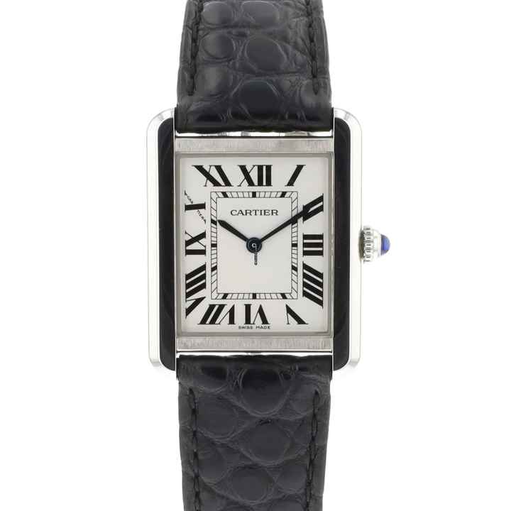  Cartier Tank Solo Small Silver Dial 