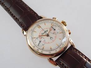 Thumbnail von Breitling Montbrillant limited Edition 18 Karat Rotgold No 170 175 im Top Zustand Handaufzug Serie Limitee