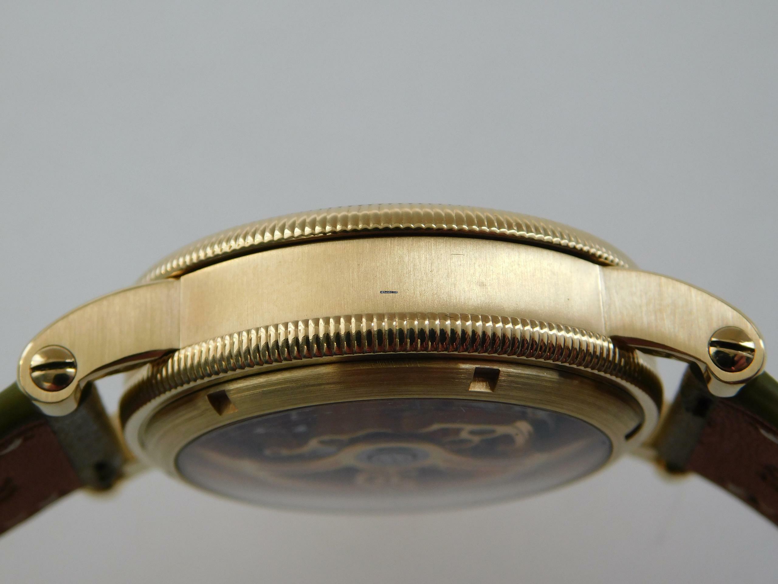 Thumbnail von Chronoswiss Opus Skeleton massiv 18 Karat Gelbgold mit allen Papieren wie Neu Selten Skeletiert original Papiere