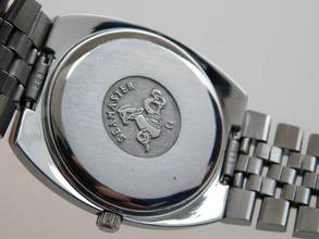 Thumbnail von Omega Seamaster Herrenuhr mit Stahlband schwarzes Zifferblatt von 1977 seltene Seamaster mit dem original Stahlband volle Länge