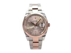Thumbnail von Rolex Datejust 41 Edelstahl Everose-Gold 126331 Sundust Oyster