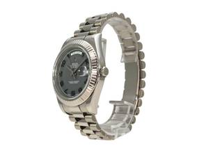 Thumbnail von Rolex Day-Date II Weißgold 218239 Grau Arabisch