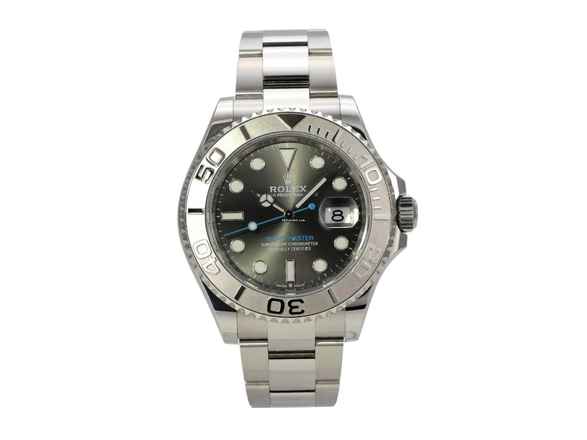  Rolex Yacht-Master 40 Edelstahl Oystersteel / Platin 126622 Rhodium 