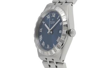 Thumbnail von Tudor Royal 38 Blue Dial Edelstahl Automatik Herren Ref 28500 Box & Papiere 2022