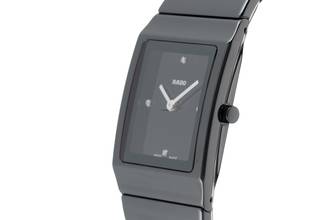 Thumbnail von Rado Ceramica Diastar Ceramica Keramik / Titan Quarz Damenuhr Ref. R21702702 B&P 2023