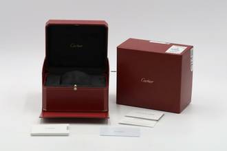 Thumbnail von Cartier Santos Dumont Black Lacquer Handaufzug Herrenuhr Ref. WSSA0046 B&P 2023