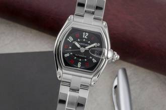 Thumbnail von Cartier Roadster de Cartier LM Vegas Dial Automatik Herrenuhr Ref. W62002V3