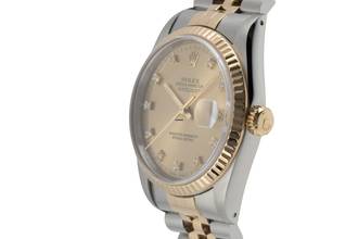 Thumbnail von Rolex Datejust 36 Stahl / Gold Diamond Dial Automatik Ref. 16233