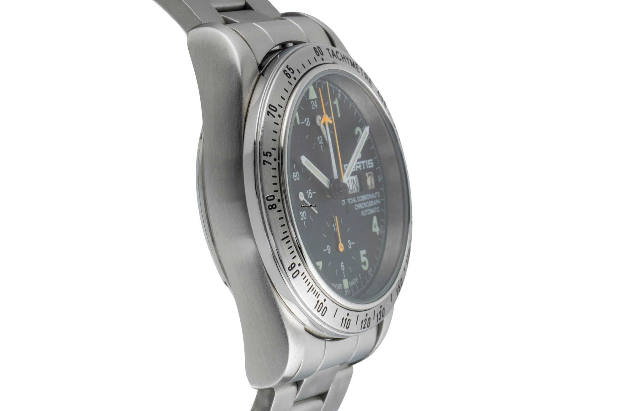 Thumbnail von Fortis Cosmonauts Chronograph Lemania 5100 Stahl Herrenuhr Ref. 602.10.142 B&P