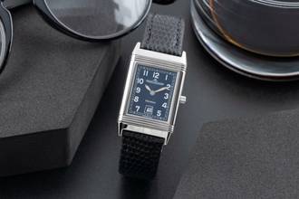Thumbnail von Jaeger-LeCoultre Reverso Classique Stahl Quarz Damenuhr Ref QA251804 / 250.8.10