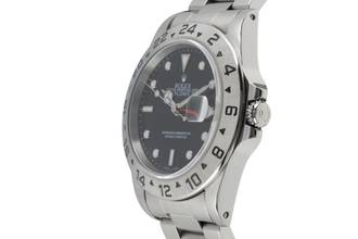 Thumbnail von Rolex Explorer II Black Dial Edelstahl Automatik Herrenuhr Ref. 16570 A-Serie