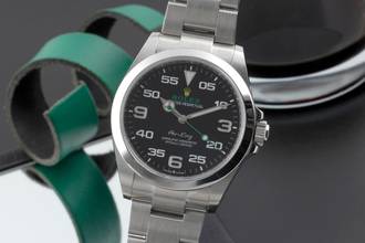 Thumbnail von Rolex Air King Automatik Oyster Edelstahl Herrenuhr Ref. 126900 B&P 2022