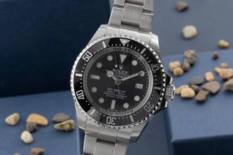 Thumbnail von Rolex Sea-Dweller Deepsea Black Dial Oyster Stahl Automatik Ref. 116660 B&P 2012