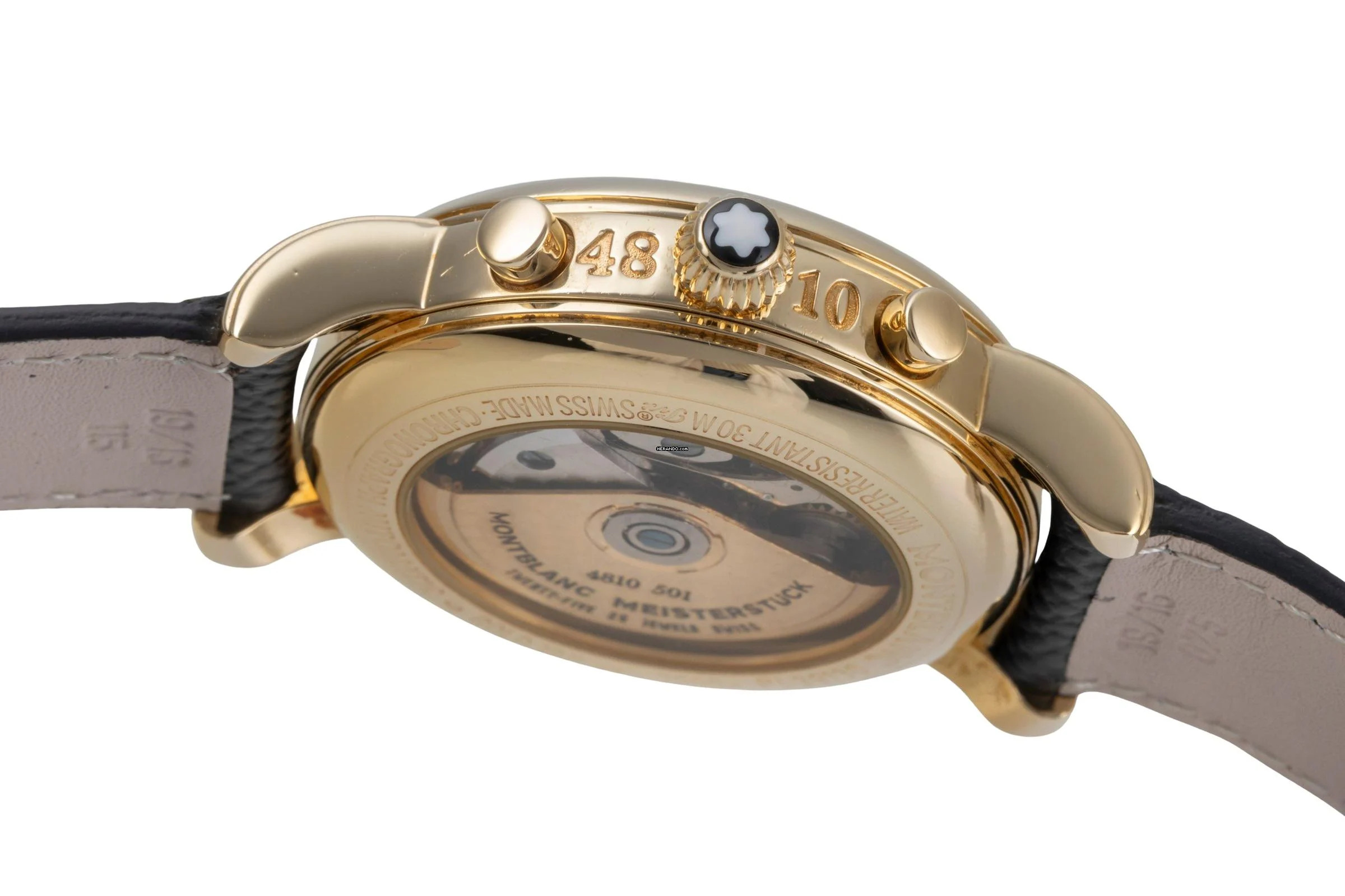 Thumbnail von Montblanc Star Meisterstück Chronograph 18k (0,750) Gold Automatik Herren Ref. 7000