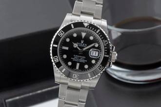 Thumbnail von Rolex Submariner Date 40 Stahl Automatik Herrenuhr Ref. 116610LN B&P 2011