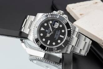 Thumbnail von Rolex Submariner Date 40 Stahl Automatik Herrenuhr Ref. 116610LN B&P 2015