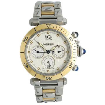  Cartier Pasha Chronograph Gold/Steel Ref.2113 