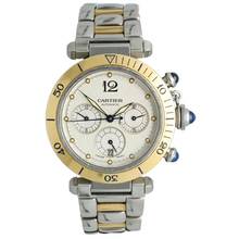 Thumbnail von Cartier Pasha Chronograph Gold/Steel Ref.2113
