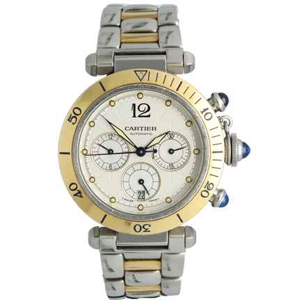  Cartier Pasha Chronograph Gold/Steel Ref.2113 