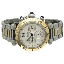 Thumbnail von Cartier Pasha Chronograph Gold/Steel Ref.2113