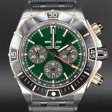 Thumbnail von Breitling Chronomat 44 Green Dial FULLSET