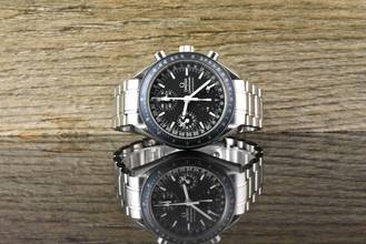 Thumbnail von Omega Speedmaster Day Date Tripel Date Blue Ghost Bezel 3520.50 Vintage 2002