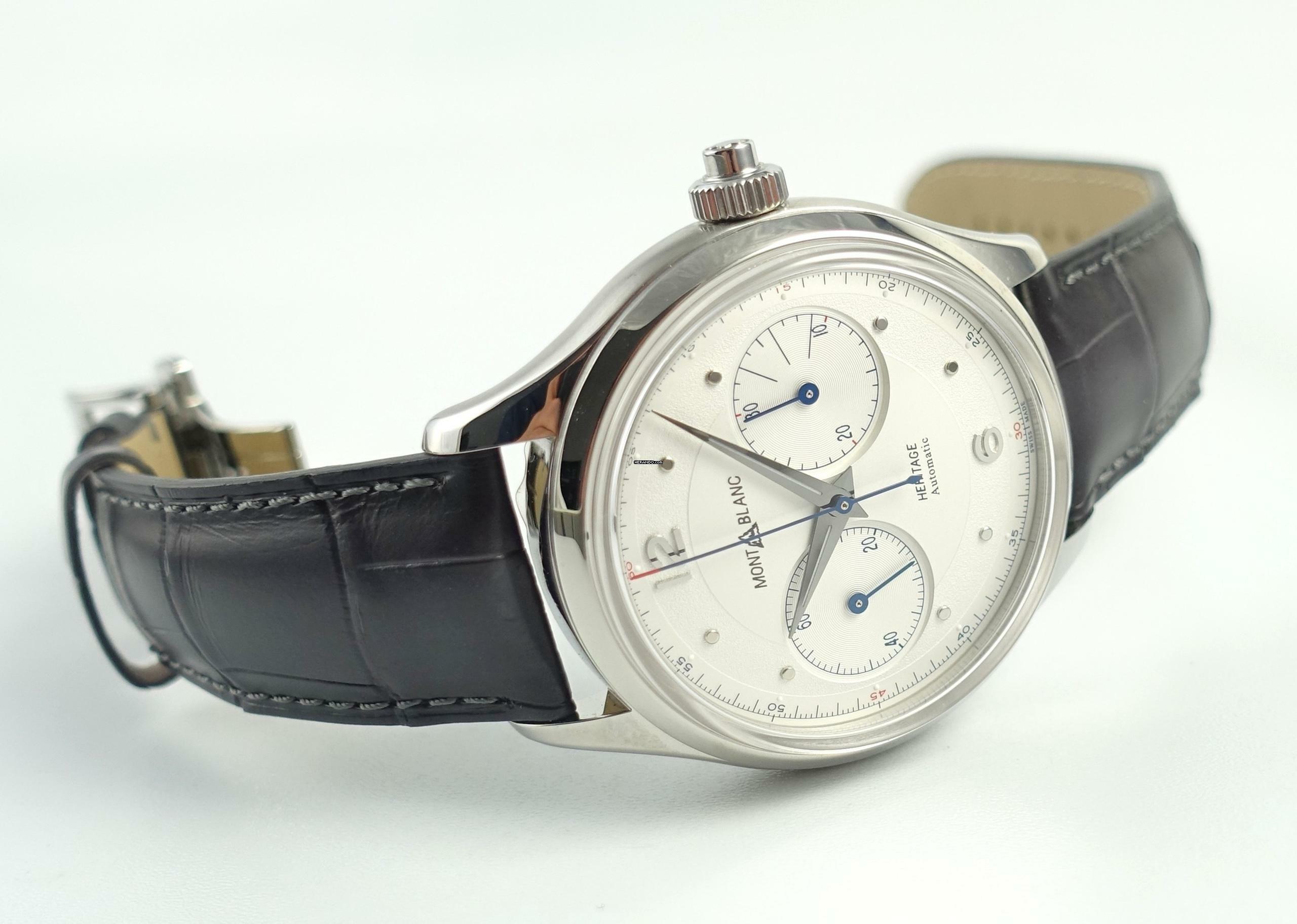 Thumbnail von Montblanc Heritage Chronométrie Monopusher Chronograph Full Set