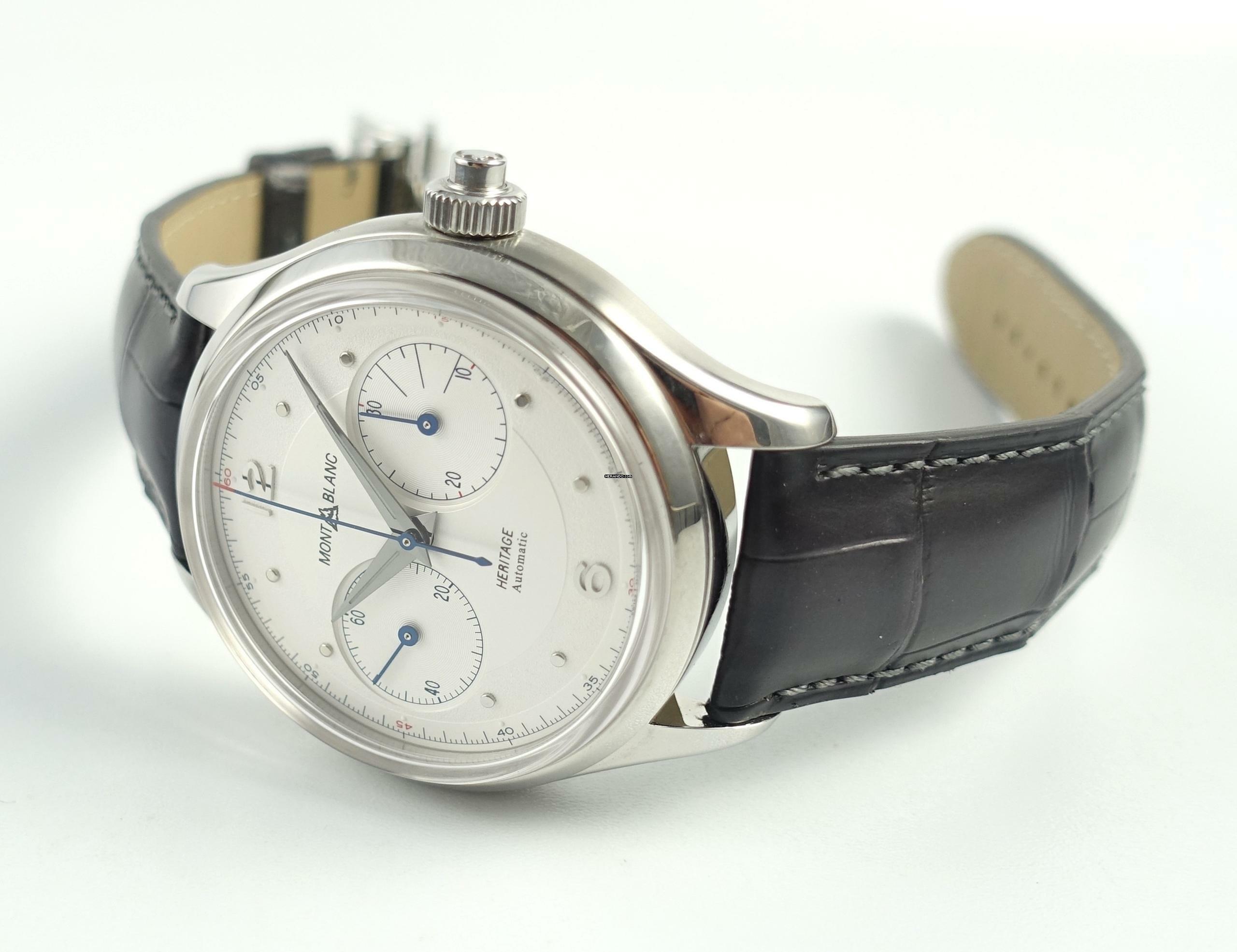 Thumbnail von Montblanc Heritage Chronométrie Monopusher Chronograph Full Set