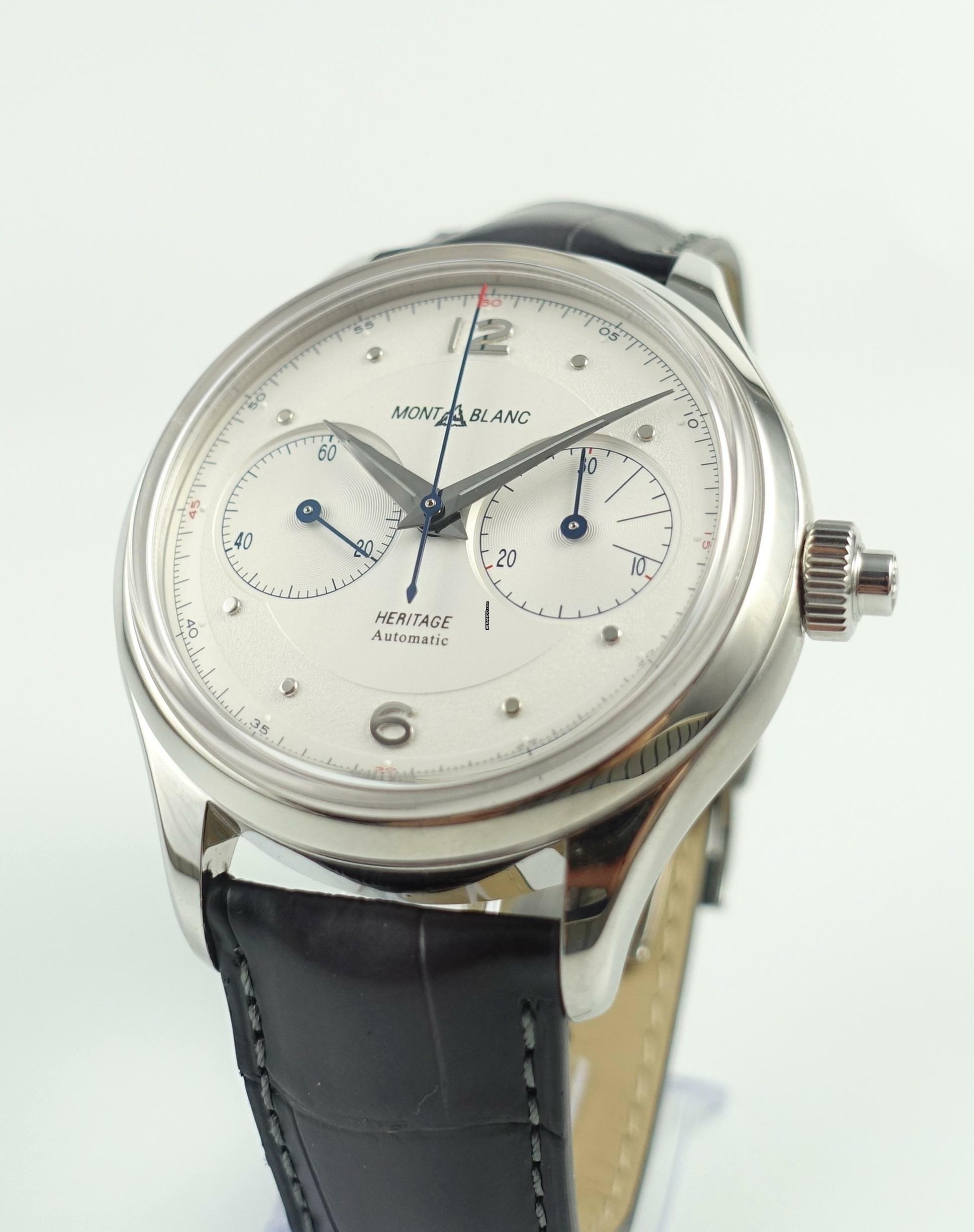 Thumbnail von Montblanc Heritage Chronométrie Monopusher Chronograph Full Set