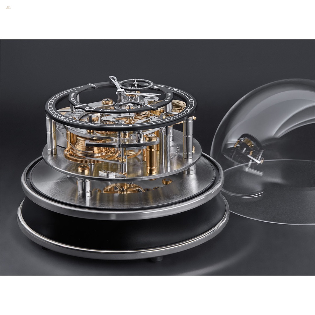 Thumbnail von Vitrea – Exklusive Design-Tischuhr aus Glas & Mechanik