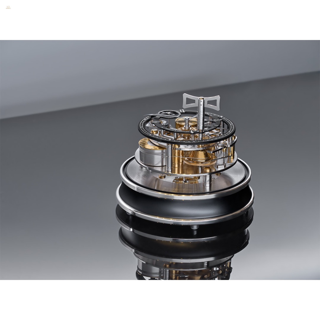 Thumbnail von Vitrea – Exklusive Design-Tischuhr aus Glas & Mechanik