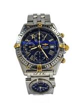 Thumbnail von Breitling Crosswind Chronograph rare blue UTC Pilot B&P